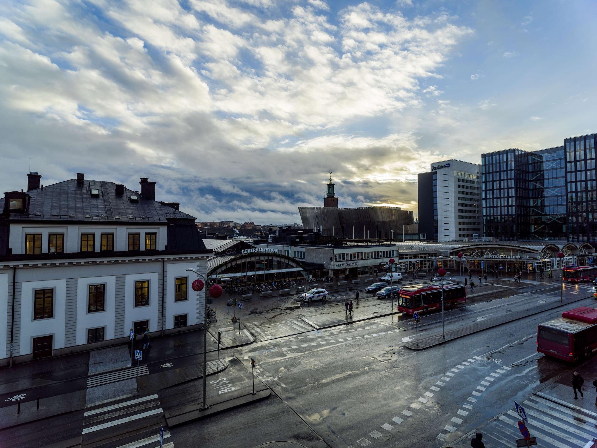 Radisson Blu Royal Viking Hotel, Stockholm Exterior foto Central Station