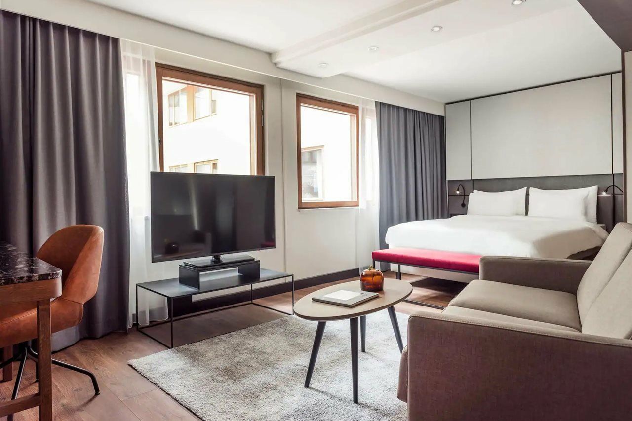 Radisson Blu Royal Viking Hotel, Stockholm Exterior foto A room at the hotel